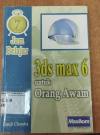 Image of 3ds max 6 untuk orang awam