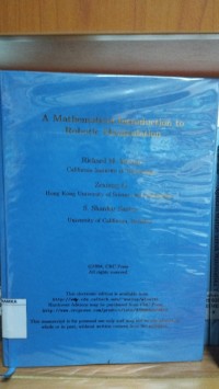 Image of A Mathematical Introduction to Robotic Manipulation