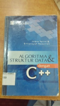 Image of Algoritma dan struktur data dengan C++