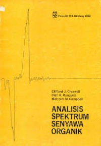 Image of Analisis spektrum senyawa organik ed.  3