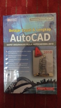 Image of Belajar cepat dan lengkap Autocad