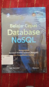 Image of BELAJAR CEPAT DATABASE NoSQL