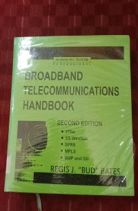 Image of Broadband Telecommunications Handbook.
