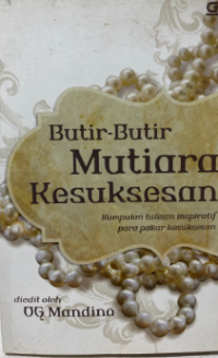 Image of Butir-Butir mutiara Ksuksesan
