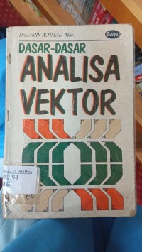 Image of Dasar-dasar analisa vektor