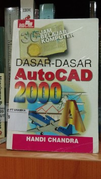 Image of Dasar-dasar autocad 2000