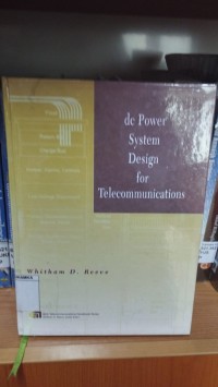 Image of DC Power System Design For Telecommunication