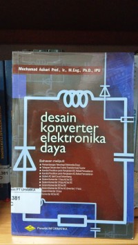 Image of Desain korverter elektronika daya