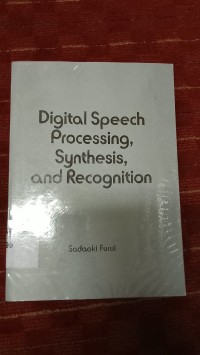 Image of Digital Speech Processing,Synthesis,and Recognition