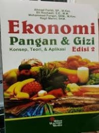 Image of Ekonomi Pangan : Konsep, Teori dan Aplikasi
