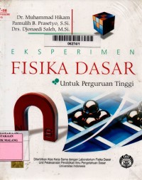 Image of Eksperimen fisika dasar untuk perguruan tinggi