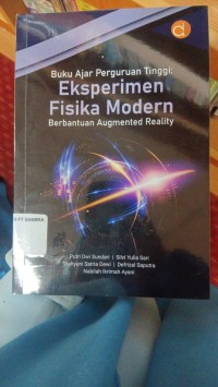 Image of EKSPERIMEN FISIKA MODERN