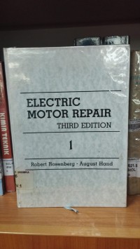 Image of Electric motor repair