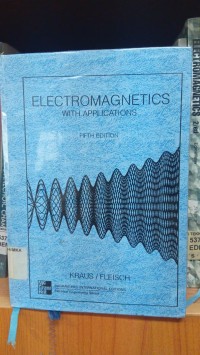Image of Electromagnetics with applications fifth edition
