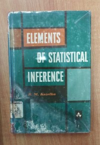 Image of Elements of statistical inference