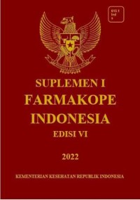 Image of Farmakope Indonesia Edisi V, Jilid 1