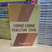 Image of Format- format penelitian sosial