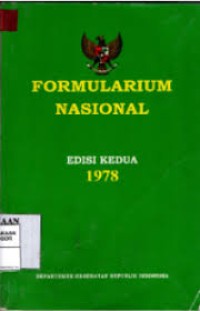 Image of Formularium Nasional Edisi Kedua 1978