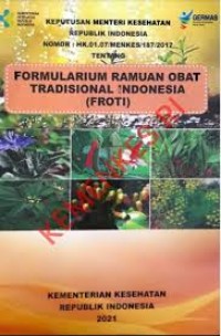 Image of Formularium obat tradisional Indonesia: edisi II