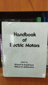 Image of handbook of electric motors
