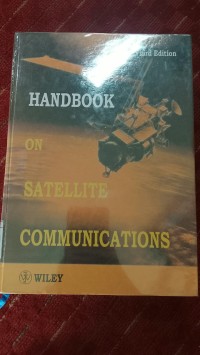 Image of Handbook on satellite communication