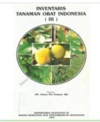 Image of Inventaris tanaman obat indonesia jilid III