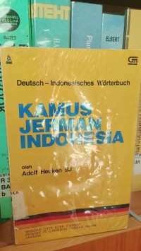 Image of Kamus Indonesia-Jerman