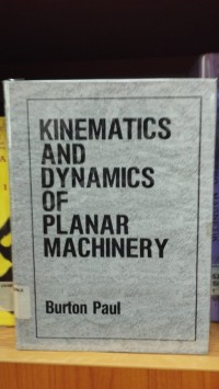 Image of Kinematics and Dynamics of planar machinery