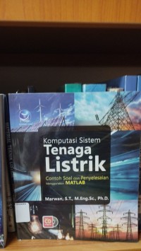 Image of Komputasi Sistem Tenaga Listrik