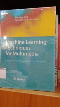 Image of Machine Learning techiques for multimedia