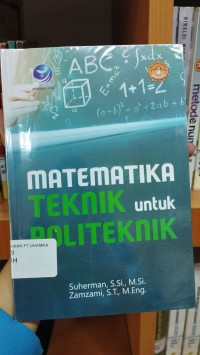 Image of Matematika Teknik Untuk Politeknik