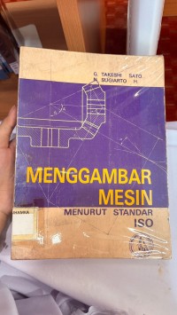 Image of Menggambar mesin: menurut standar iso