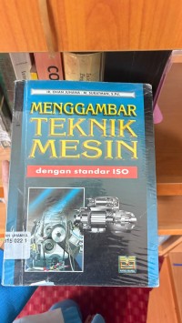 Image of Menggambar teknik mesin: dengan standar iso