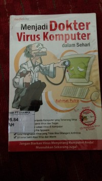 Image of Menjadi Dokter Virus Komputer
