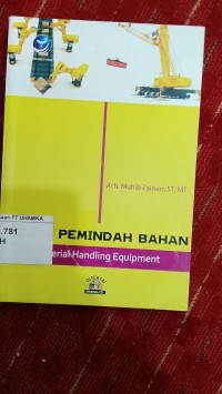 Image of Mesin Pemindah Bahan : Material Handing Equipment