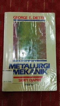 Image of Metalurgi mekanik jilid 1