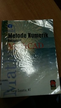 Image of Metode Numerik berbasis MathCAD