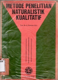 Image of Metode Penelitian Naturalistik Kualitatif