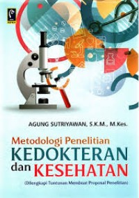 Image of Metodelogi Penelitian Kedokteran dan Kesehatan Masyarakat