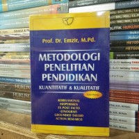 Image of Metodologi penelitian pendidikan kuantitatif dan kualitatif