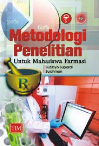 Image of Metodologi penelitian  untuk mahasiswa farmasi