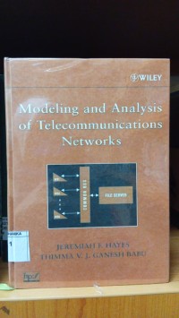 Image of Modeling And Analysis Of Telecommunications Networks