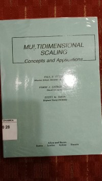 Image of Multidimentional scaling: concepts and application