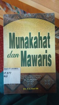 Image of Munakahat dan mawaris