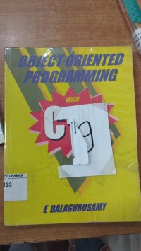 Image of Object-oriented programming with C++