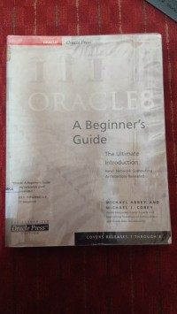 Image of Oracle8 a beginner's guide