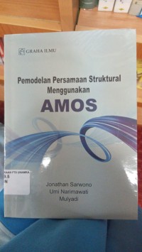 Image of PEMODELAN PERSAMAAN STRUKTUAL MENGGUNAKAN AMOS
