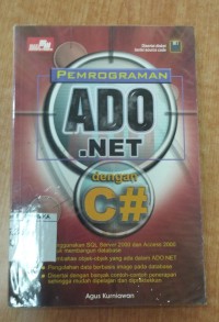Image of Pemrograman ADO.net dengan C#