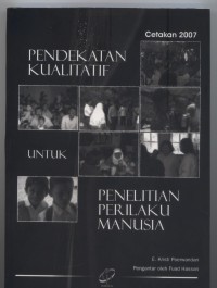 Image of Pendekatan kualitatif untuk penelitian perilaku manusia