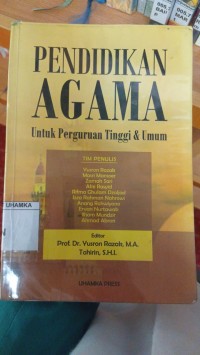 Image of Pendidikan Agama Untuk Perguruan Tinggi & Umum